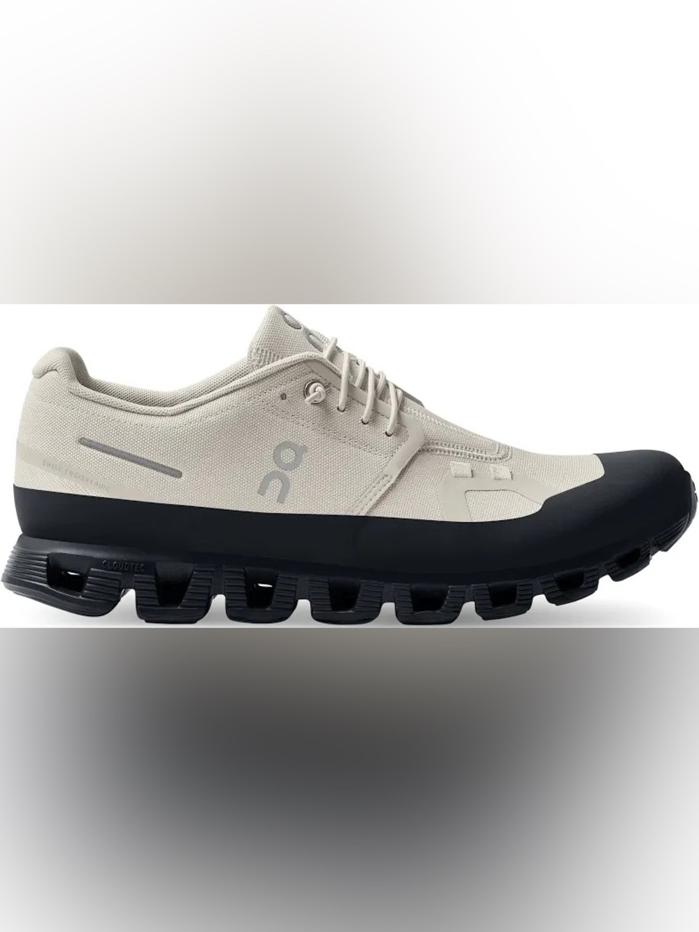 On Running Cloud 5 Ready Pearl White Magnet Running Shoes Sneakers